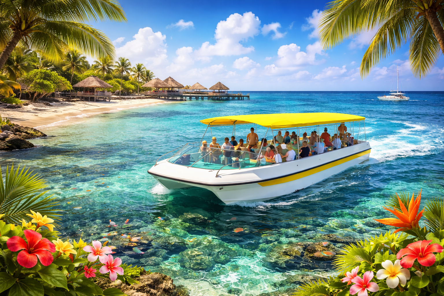 Glass Bottom Boat palmanova Tour